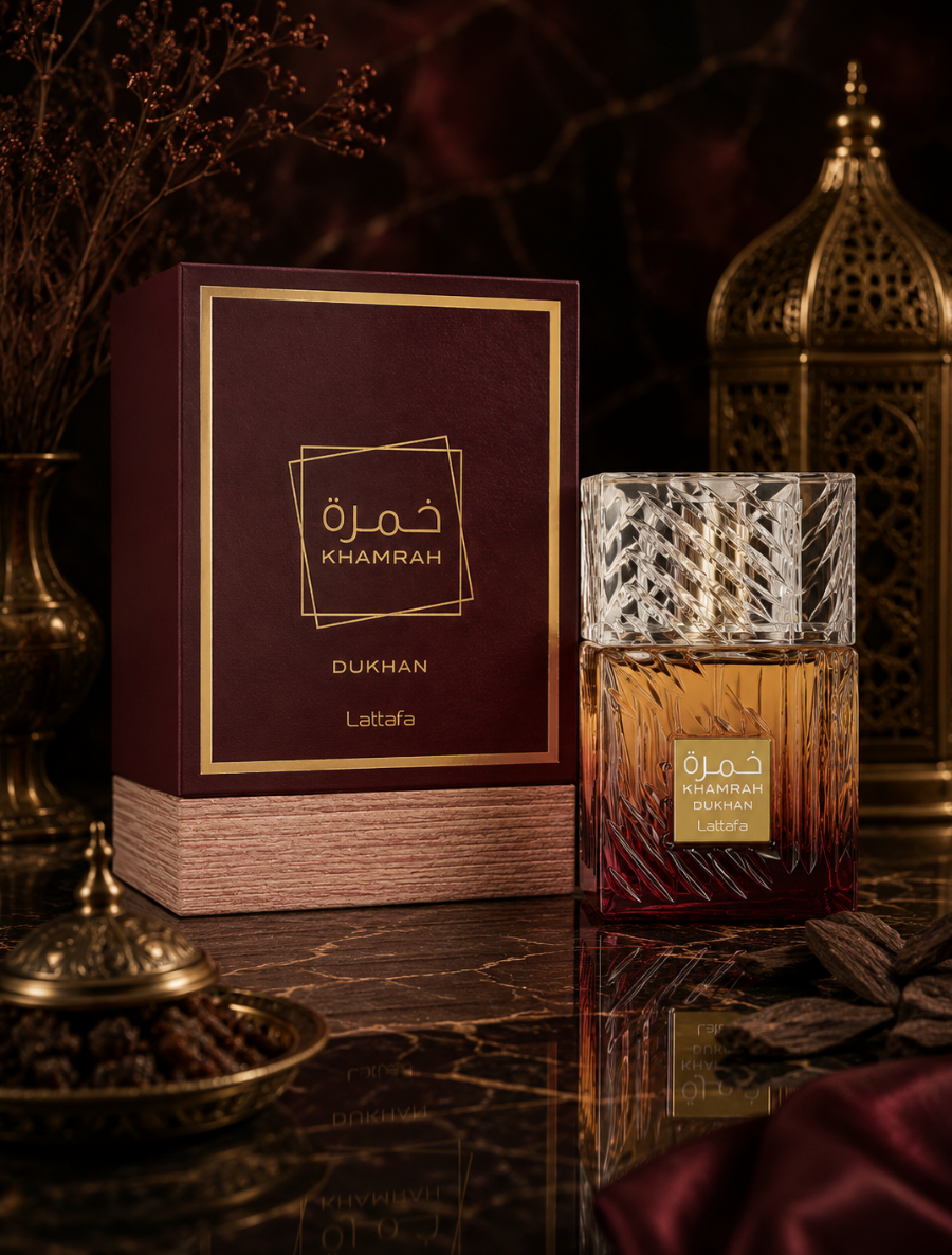 Lattafa Khamrah Dukhan Eau de Parfum – 100ml