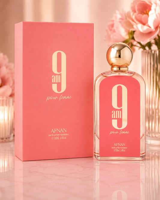 Afnan 9AM Pour Femme Eau de Parfum – 100ml